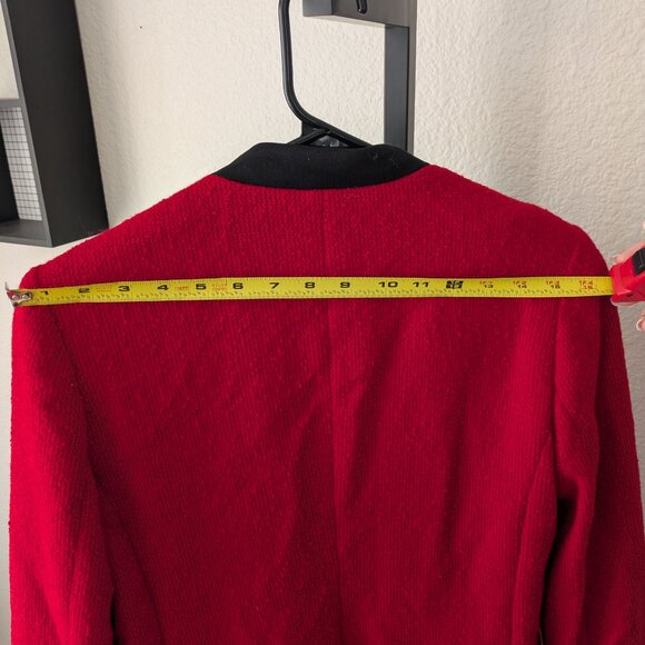 Express Women's Red Blazer Jacket - Size Small - Picture 5 of 8